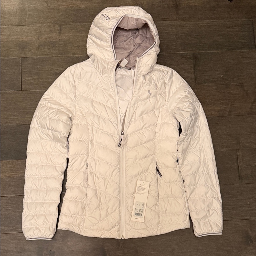 Lole Women's Light Cream Puffer Jacket